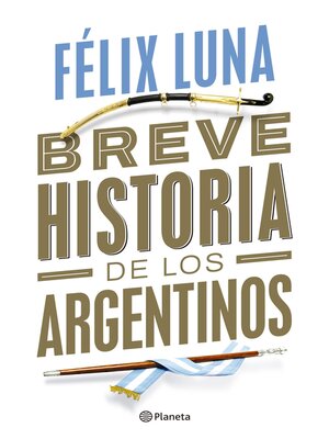 cover image of Breve historia de los argentinos